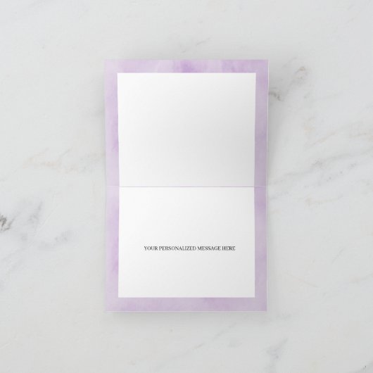 Paars Floral Spring Umbrella (Binnen)