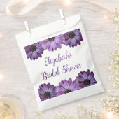 Paars Floral Vrijgezellenfeest Bedankzakje (Geknipt)