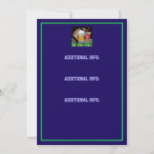 Paars football kaart (Achterkant)