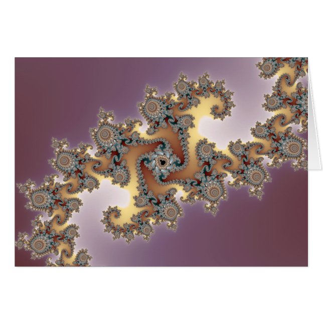 Paars - Fractal (Voorkant Horizontaal)