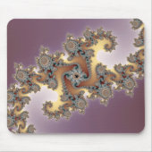 Paars - Fractal Muismat (Voorkant)