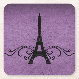 Paars  Frans Onderzetter Vlaams Papier