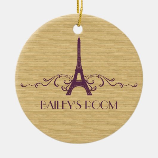 Paars Frans Vlaams Ornament (Voorkant)