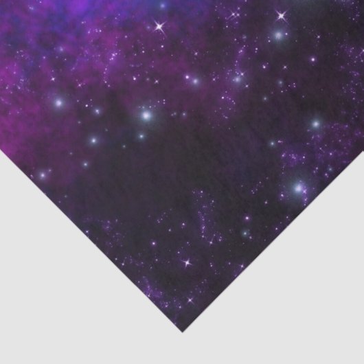 Paars galaxpapier tissuepapier (Detail)