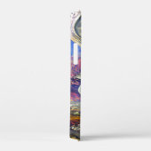 Paars galaxsysteem Case-Mate iPhone case (Achterkant / Rechts)