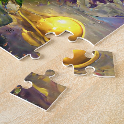 Paars galaxsysteem legpuzzel (Zijkant)