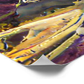 Paars galaxsysteem poster (Hoek)