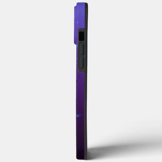 Paars Galaxy Case-Mate iPhone Case (Achterkant / Links)