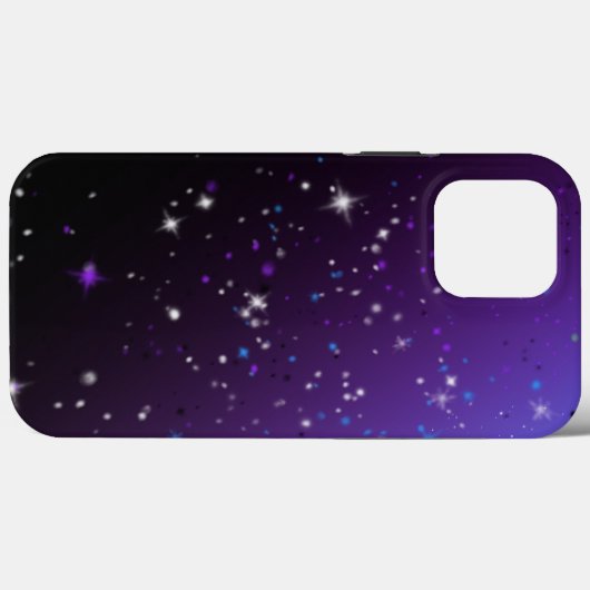 Paars Galaxy Case-Mate iPhone Case (Achterkant (horizontaal))