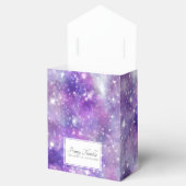 Paars Galaxy en sterren Bedankdoosjes (Geopend)