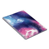 Paars Galaxy Notitieboek (Rechterzijde)