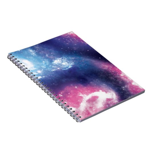 Paars Galaxy Notitieboek (Rechterzijde)