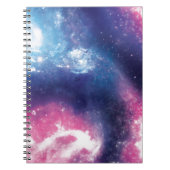 Paars Galaxy Notitieboek (Voorkant)