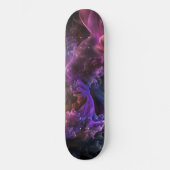 Paars galaxy skateboard (Voorkant)