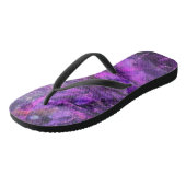 Paars Galaxy Teenslippers (Schuin)