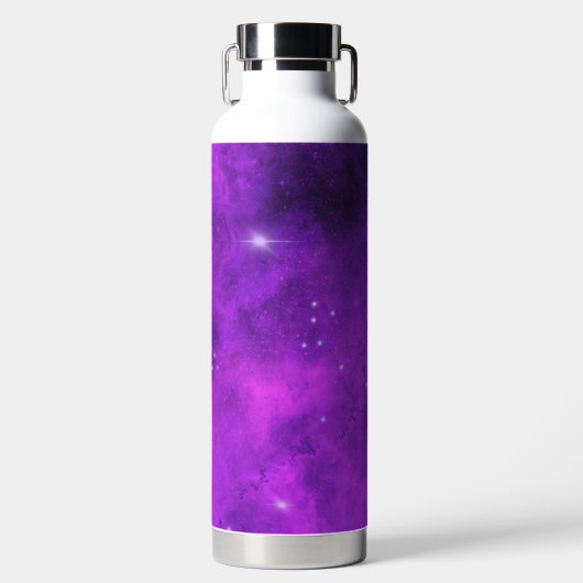 Paars Galaxy Waterfles (Voorkant)