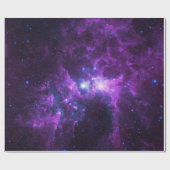 Paars galaxy wrapping papier (Vlak)