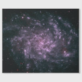 Paars galaxy wrapping papier (Vlak)