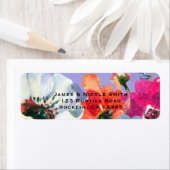 Paars gebundeld Vrijgezellenfeest van Floral Pop Etiket (Insitu)