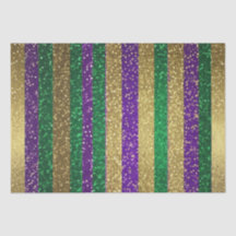 Paars Geel Groen Mardi Gras Glitter Patroon
