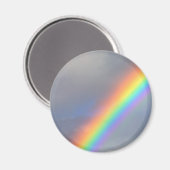 paars gele rode regenboog magneet (Voorkant / Achterkant)