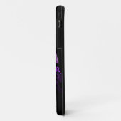 paars gelukkig nieuwjaar Case-Mate iPhone case (Achterkant/links)