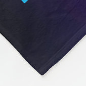  Paars Gemini Kittens Decagon Paars Fleece Deken (Hoek)