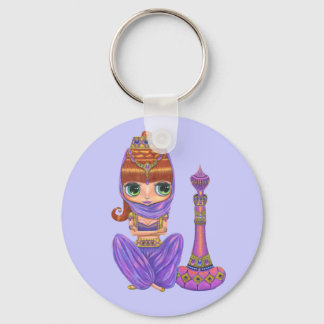 Paars Genie Sleutelhanger
