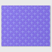 Paars geometrisch cirkels inpakpapier (Vlak)
