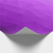 Paars geometrisch maaspatroon van de gradiënt cadeaupapier (Hoek)