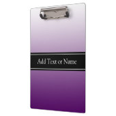 Paars gepersonaliseerd klembord (Links)