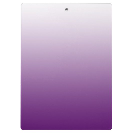Paars gepersonaliseerd klembord (Achterkant)