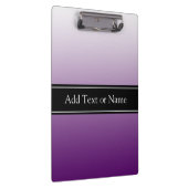 Paars gepersonaliseerd klembord (Rechts)