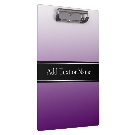 Paars gepersonaliseerd klembord (Rechts)