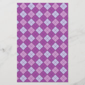 Paars geplakt papier (Voorkant)