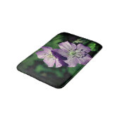 Paars-geraniumventilator sluit dicht Badmat (Gekanteld)