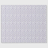 Paars geruit decoratief cadeaupapier (Vlak)
