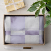 Paars geruit decoratief tissuepapier (Geschenk)