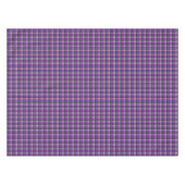 Paars geruit tartan ontwerp, tafelkleed (Voorkant (Horizontaal))