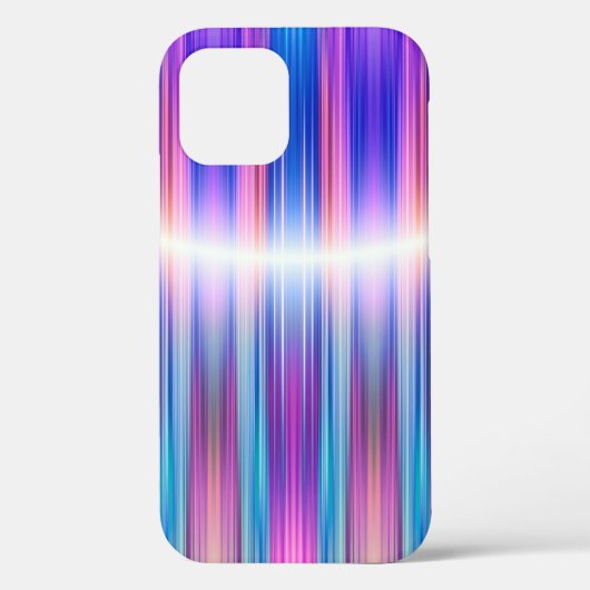Paars gestreept Case-Mate iPhone hoesje (Achterkant)
