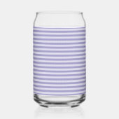 Paars Gestreepte Blikvorm Glas (Achterkant)