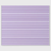 Paars gestript omslagpapier cadeaupapier (Vlak)