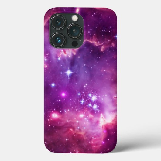 Paars getinte Kleine Magelhaense Wolk Case-Mate iPhone Case (Achterkant)
