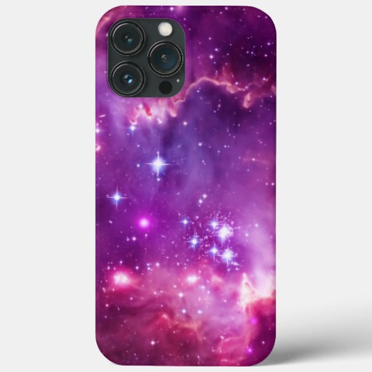 Paars getinte Kleine Magelhaense Wolk Case-Mate iPhone Case (Achterkant)