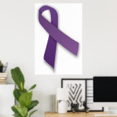 Paars geweld en het voorkomen van misbruik poster (Thuiskantoor)