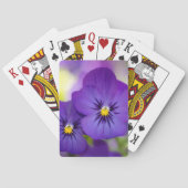 Paars geweld pokerkaarten (Achterkant)