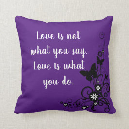 Paars Gezegde Sierkussen