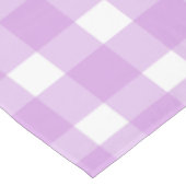 Paars Gingham Tafelkleed (Gekanteld)