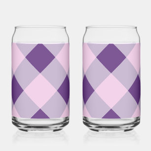 Paars gipsplaat blikvorm glas