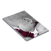 Paars Girl 1-laptop Notitieboek (Rechterzijde)